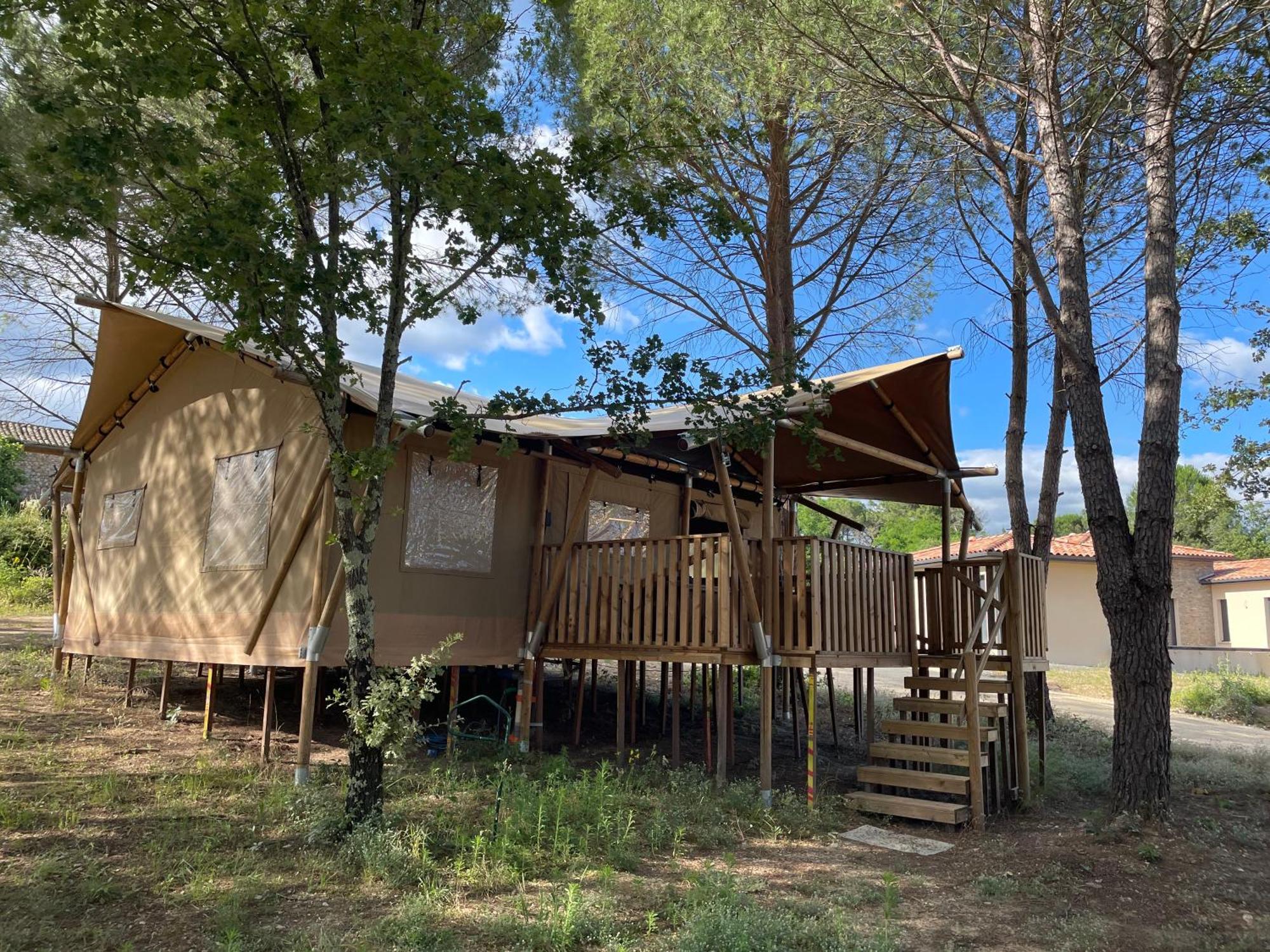 Tente Chauffe Avec Piscine Lagon Luxe tent *